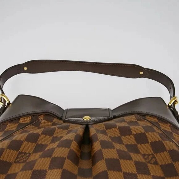 Authentic Louis Vuitton Siena MM Damier Ebene Crossbody Shoulder Handbag - Picture 8 of 16